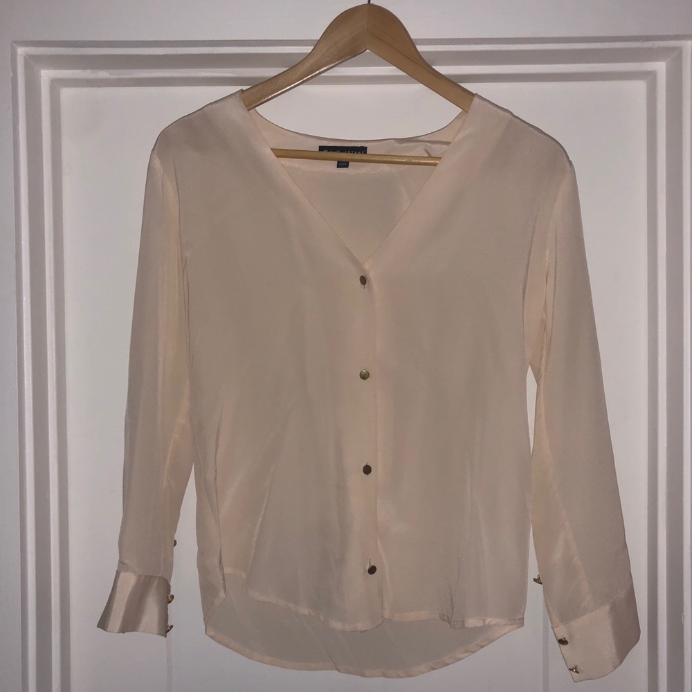 Madewell Silk Button-down Blouse